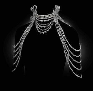 Perles de Culture Akoya, Diamants, Or Blanc © Mikomoto