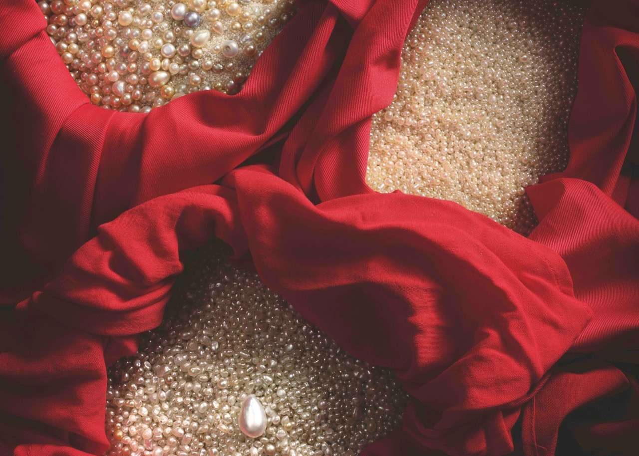 Vue de perles fines Livre Bahrain Pearls des Editions Assouline