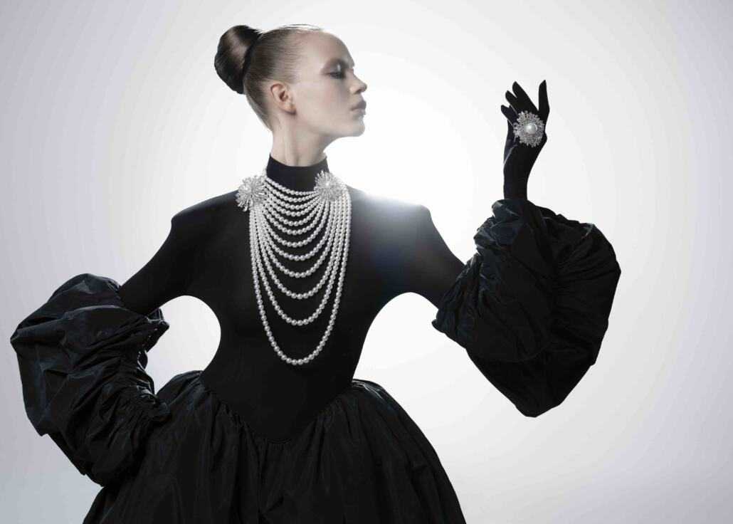 Collier de perles de la Maison MIkimoto